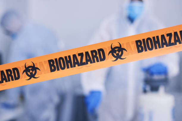 Professional Biohazard technician working in Enfield, NC